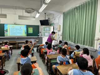 桃園市政府政風處辦理「113年校園廉潔說故事系列共讀活動」桃園國民小學