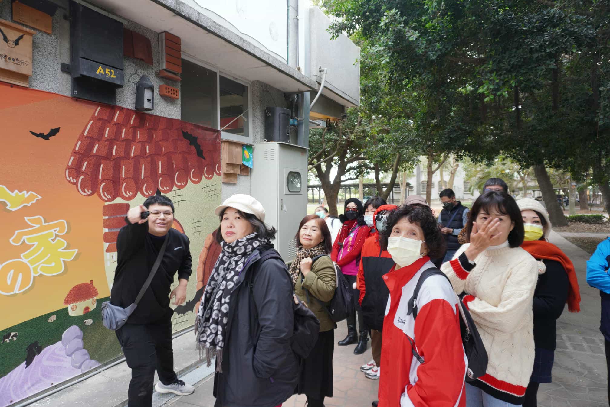 嘉義市廉政志工跨縣市交流，齊聚雲林拓展廉政服務品質志工參觀黃金蝙蝠生態館