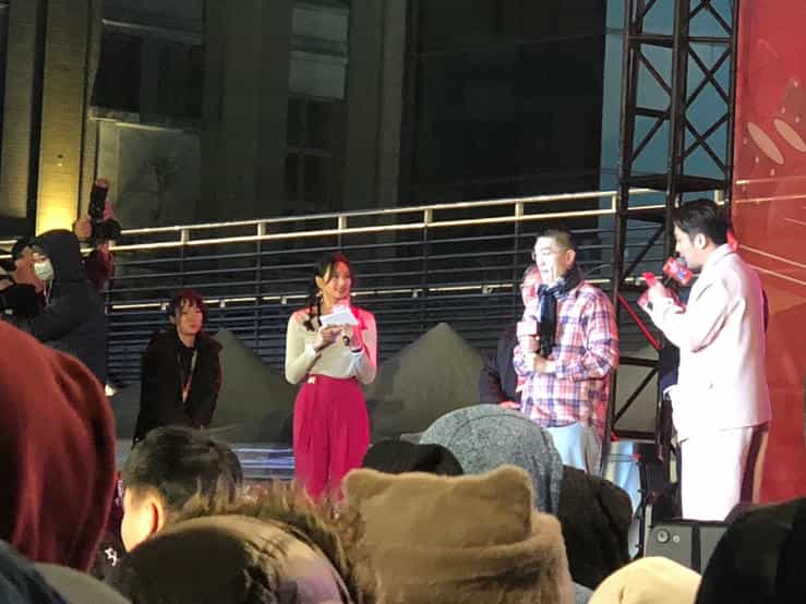 基隆市政府廉政志工協助辦理「100迎繽萬千好事年終演唱會活動」100迎賓萬千好事年終演唱會活動反貪宣導市長照片