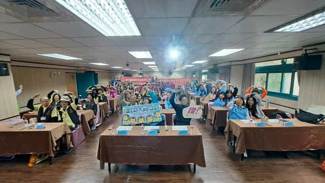 新竹縣政府政風處辦理「113年廉政志工專業訓練暨跨域交流活動」竹、苗廉政志工大合照