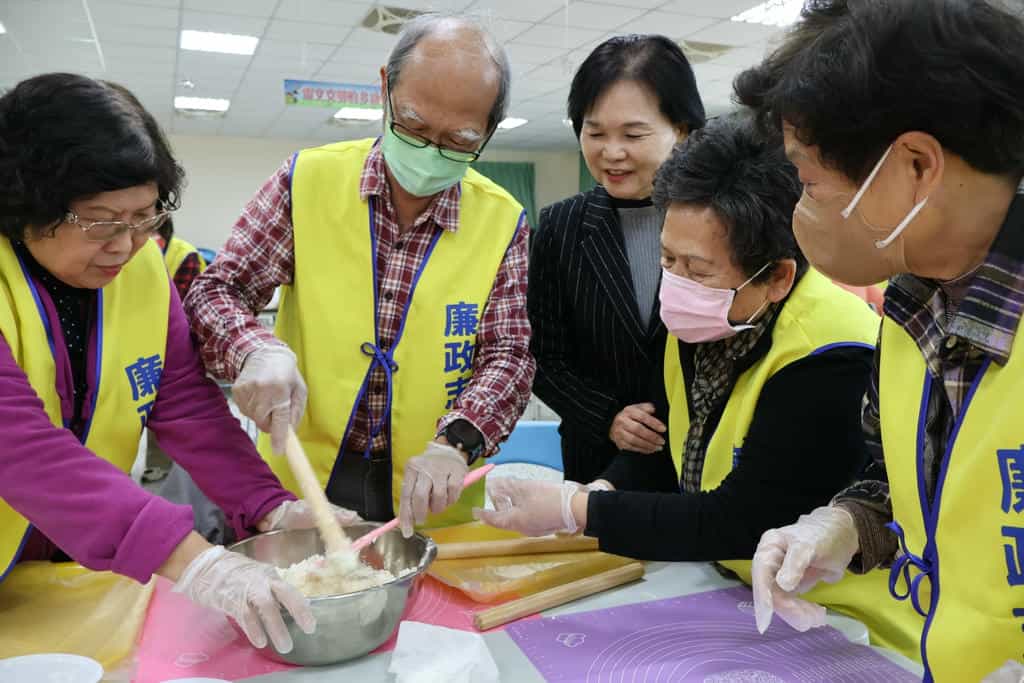 雲林縣北港鎮公所辦理「114年廉政志工專業訓練(一)—廉政食安做饅頭，廉政志工最優秀」志工訓練情形