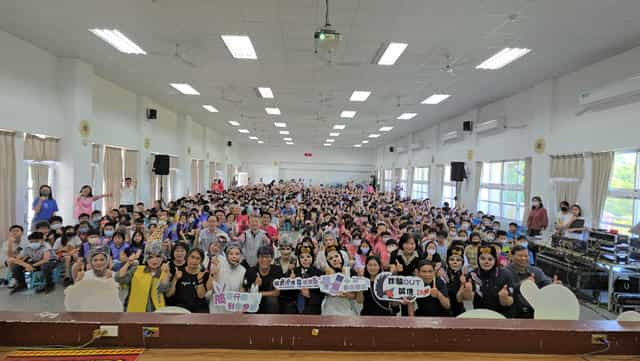 歡慶建城320+1 用廉潔、誠信再造幸福永續嘉義市與蘭潭國小大合照，活動圓滿成功