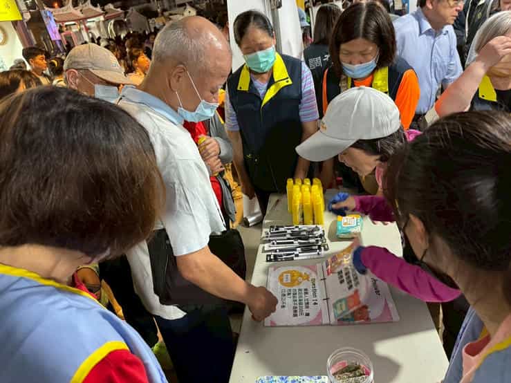 「2025澎湖國際海上花火節」5/5開幕場宣導民眾熱烈參與有獎徵答