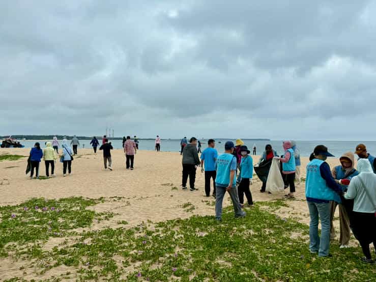 澎湖縣政府114年廉政志工「海洋永續．企業誠信」專業教育訓練志工淨灘活動