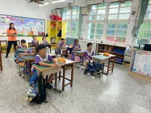 廉政志工北港小隊協助辦理「綠能×廉政」校園宣導校園宣導情形