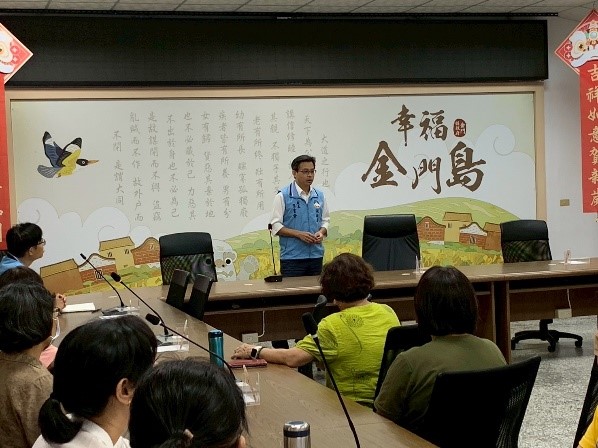 深化廉潔誠信 金門廉政志工專業訓練暨隊務會議王處長致詞