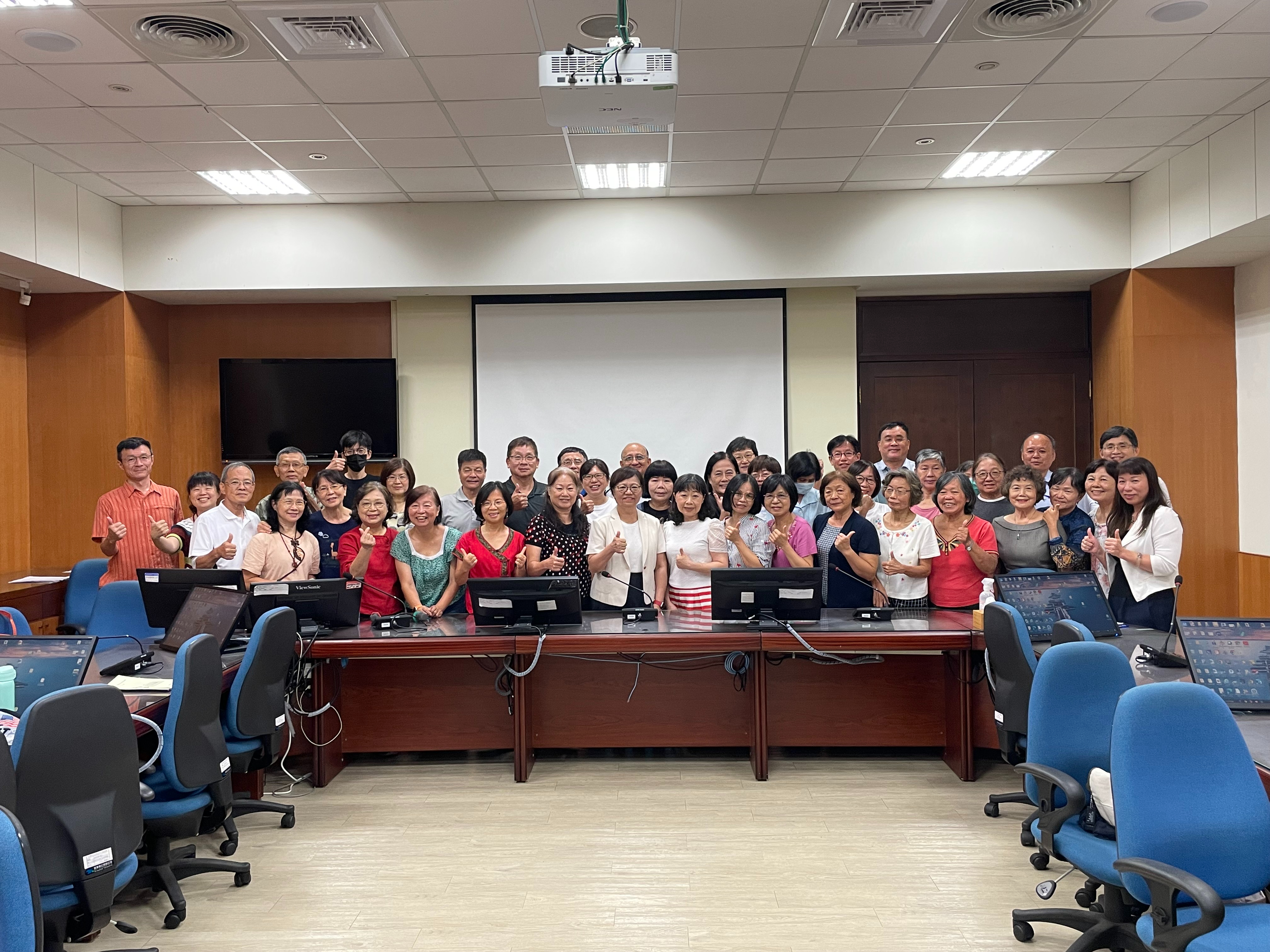 114年司法院中區司法、廉政志工特殊訓練活動「開拓司法志工廉政新視野」全體合影