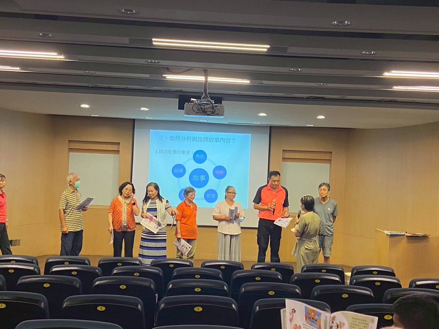 桃園市政府政風處辦理114年度廉政志工大會暨廉潔品格教育專題課程志工實際演練