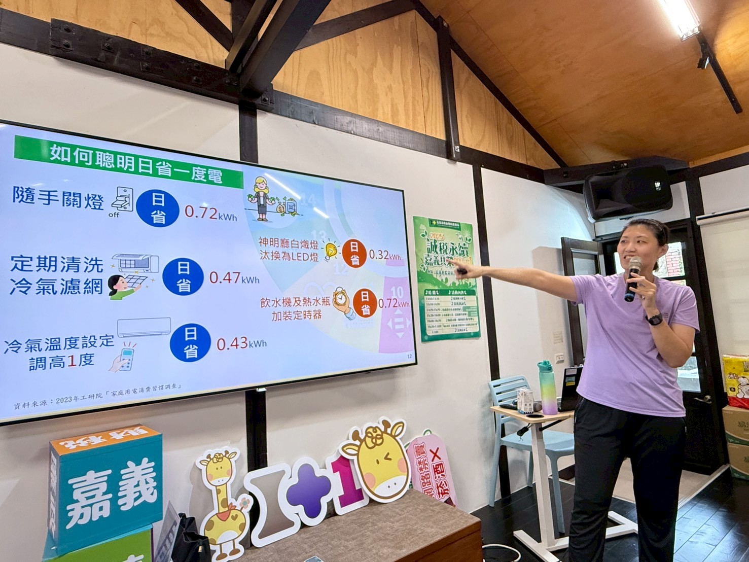 嘉義市財稅局推動「誠稅永續・嘉義共榮321」 共創永續廉政綠能宣導