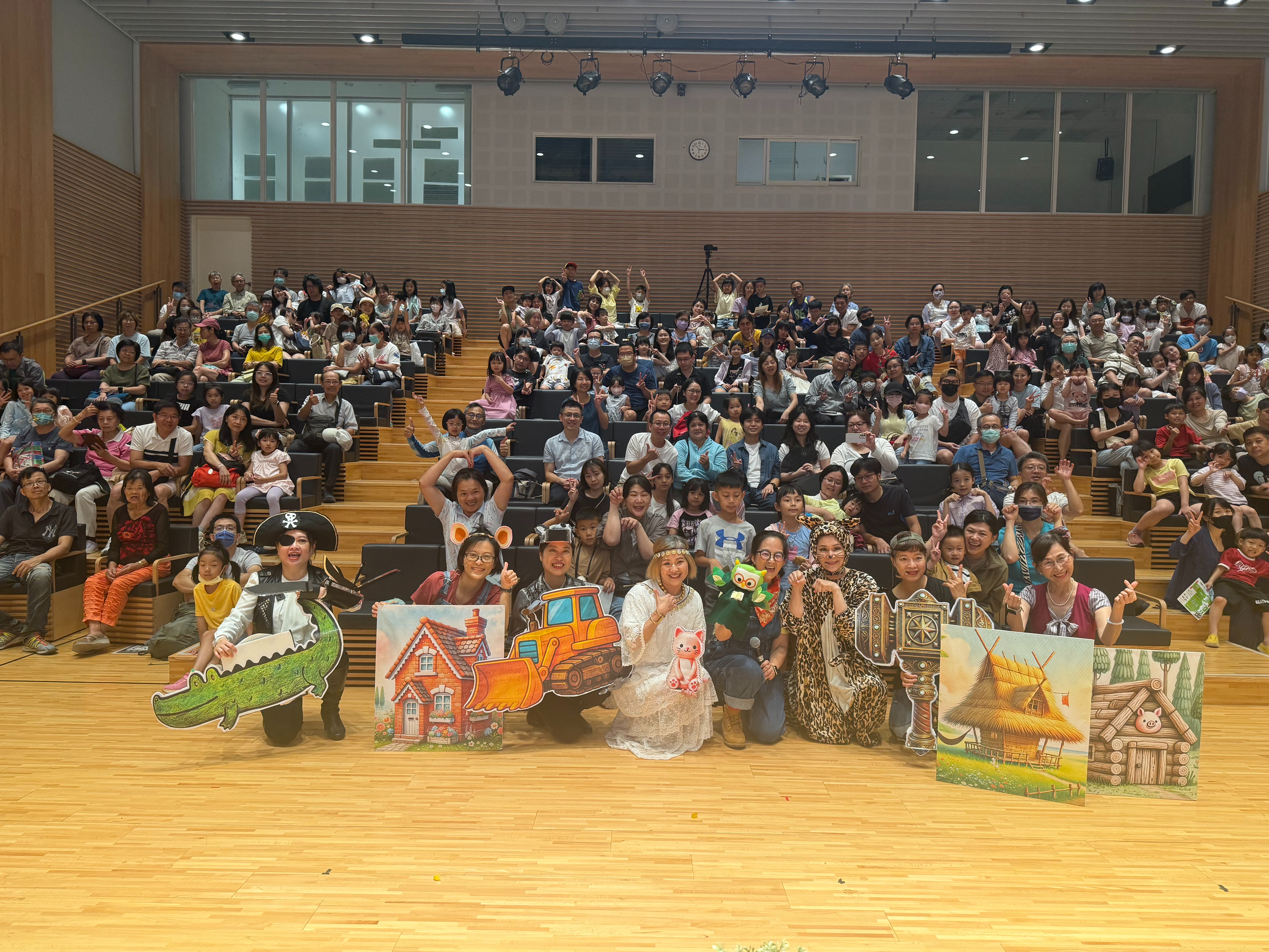 桃園市政府政風處攜手圖書館推動「Let’s Story 廉歡活動」廉政小劇場