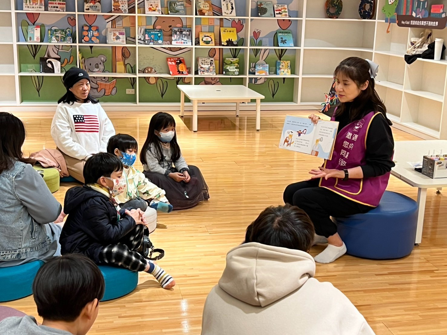 桃園市政府政風處攜手圖書館推動「Let’s Story 廉歡活動」新總圖