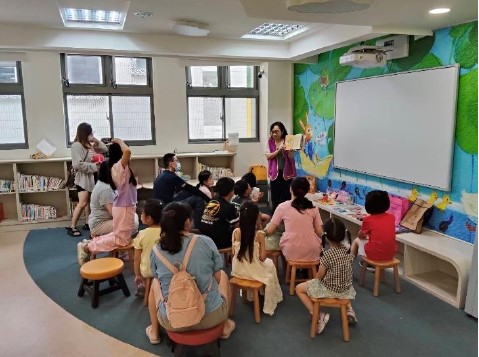 桃園市政府政風處攜手圖書館推動「Let’s Story 廉歡活動」自強分館