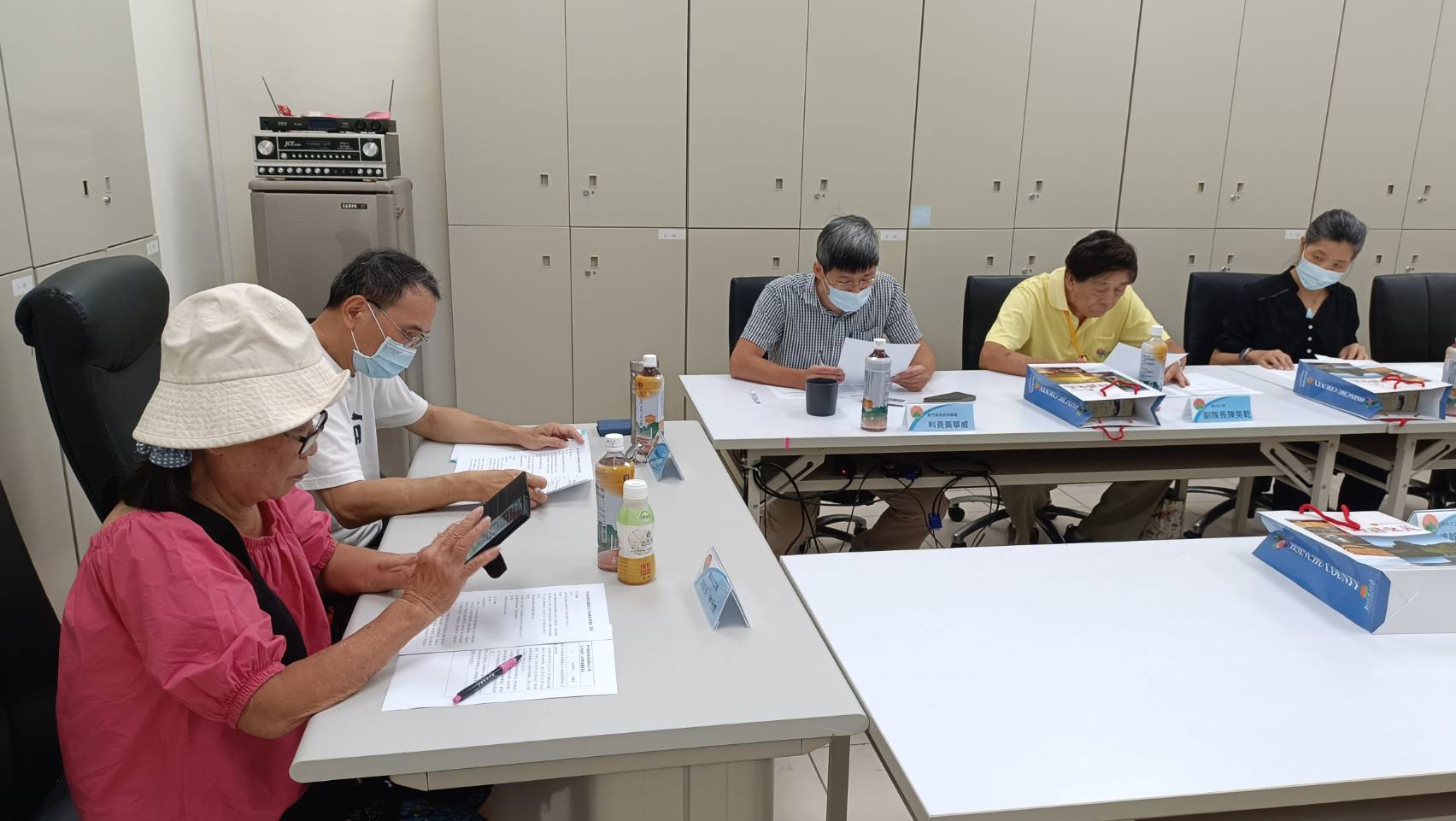 竹縣廉政志工齊聚獻策　共議組織管理新章預防科王明理科長主持會議